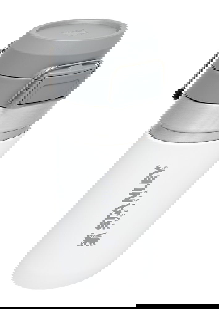 STANLEY Quick Flip 0,47 l bílá – nerezová termoska