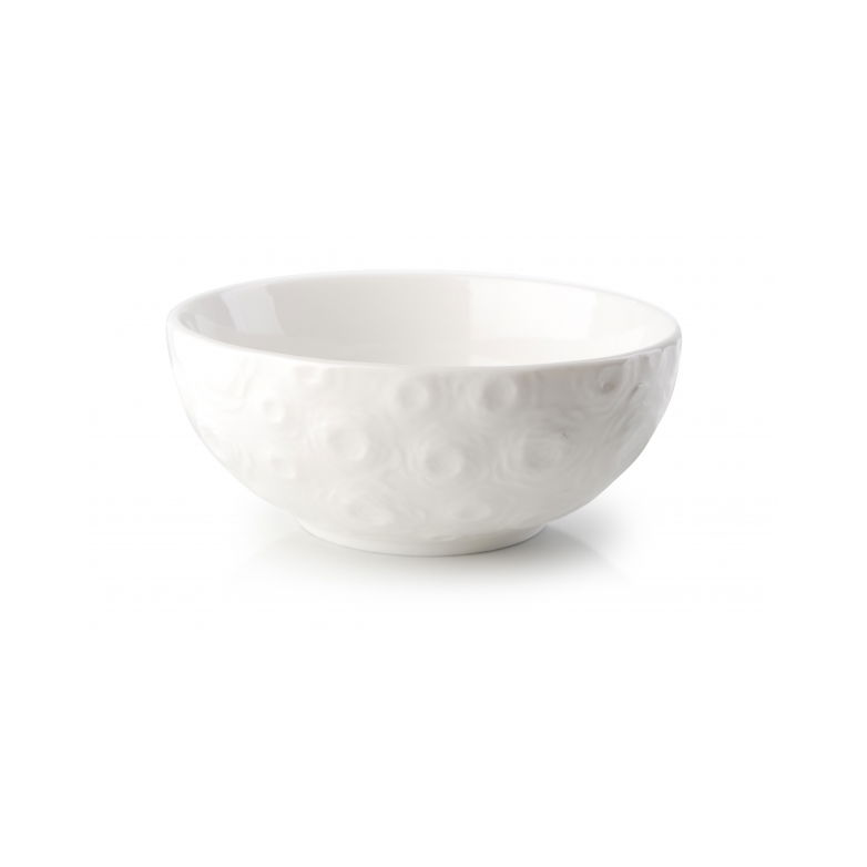Porcelánová mísa / salátová mísa AFFEK DESIGN ROSE bílá 0,28 l