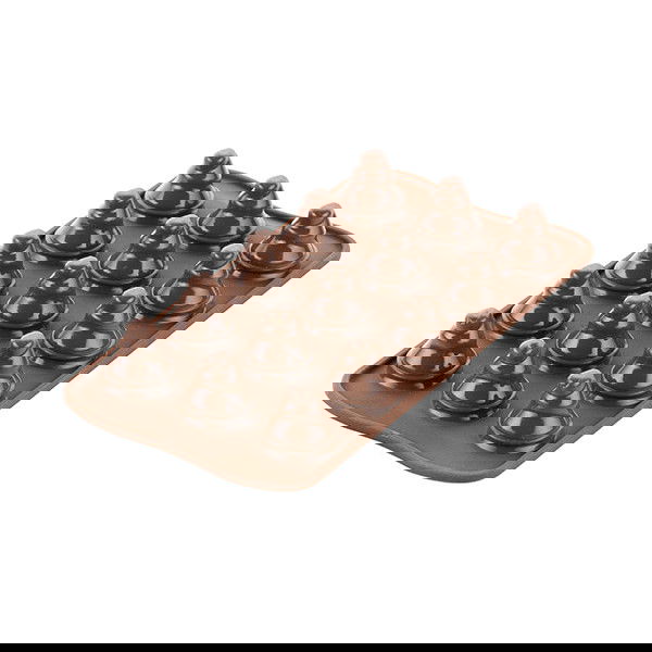 SILIKOMART Easy Choc vánoční stromečky - silikonová forma na čokoládu a pralinky