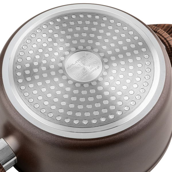 Garnek aluminiowy z pokrywką FLORINA MORENO 4 l