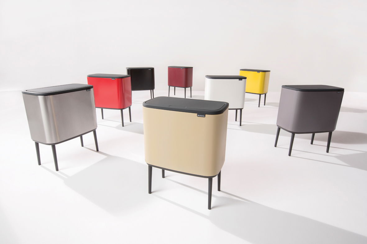 BRABANTIA Bo Touch Bin 33 l (316081) - nerezový koš na třídění odpadu tříkomorový