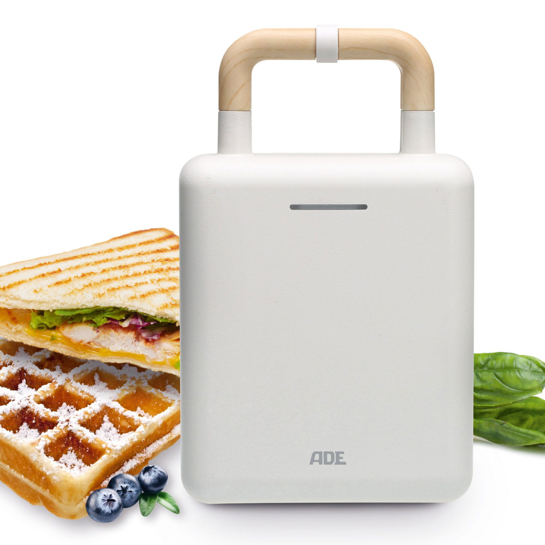 ADE Kitchen 600 W 2v1 - vaflovač / sendvičovač