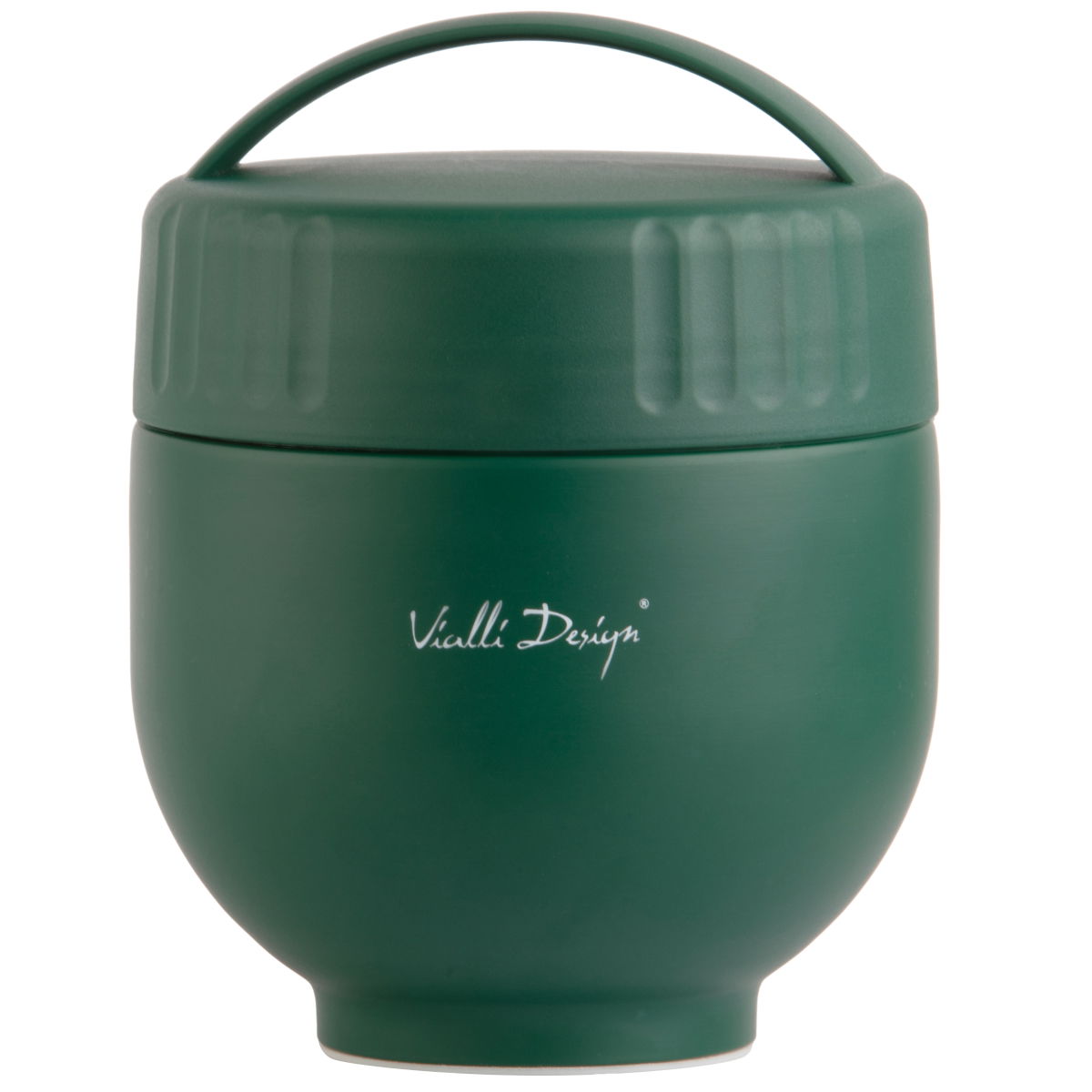 VIALLI DESIGN Fuori 0,68 l - termoska na polévku se lžičkou z nerezové oceli