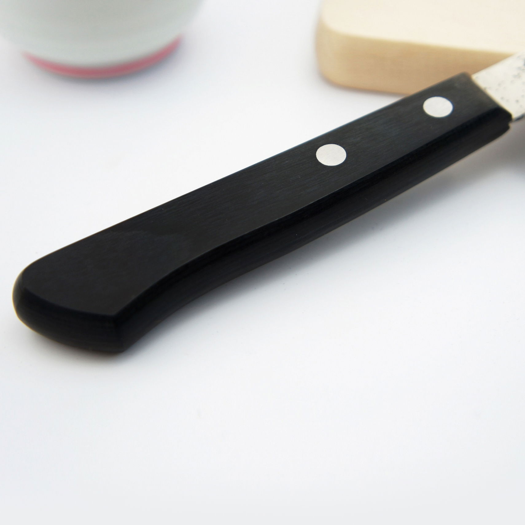 Univerzálny nôž z uhlíkovej ocele SATAKE NASHIJI BLACK ČIERNY 12 cm