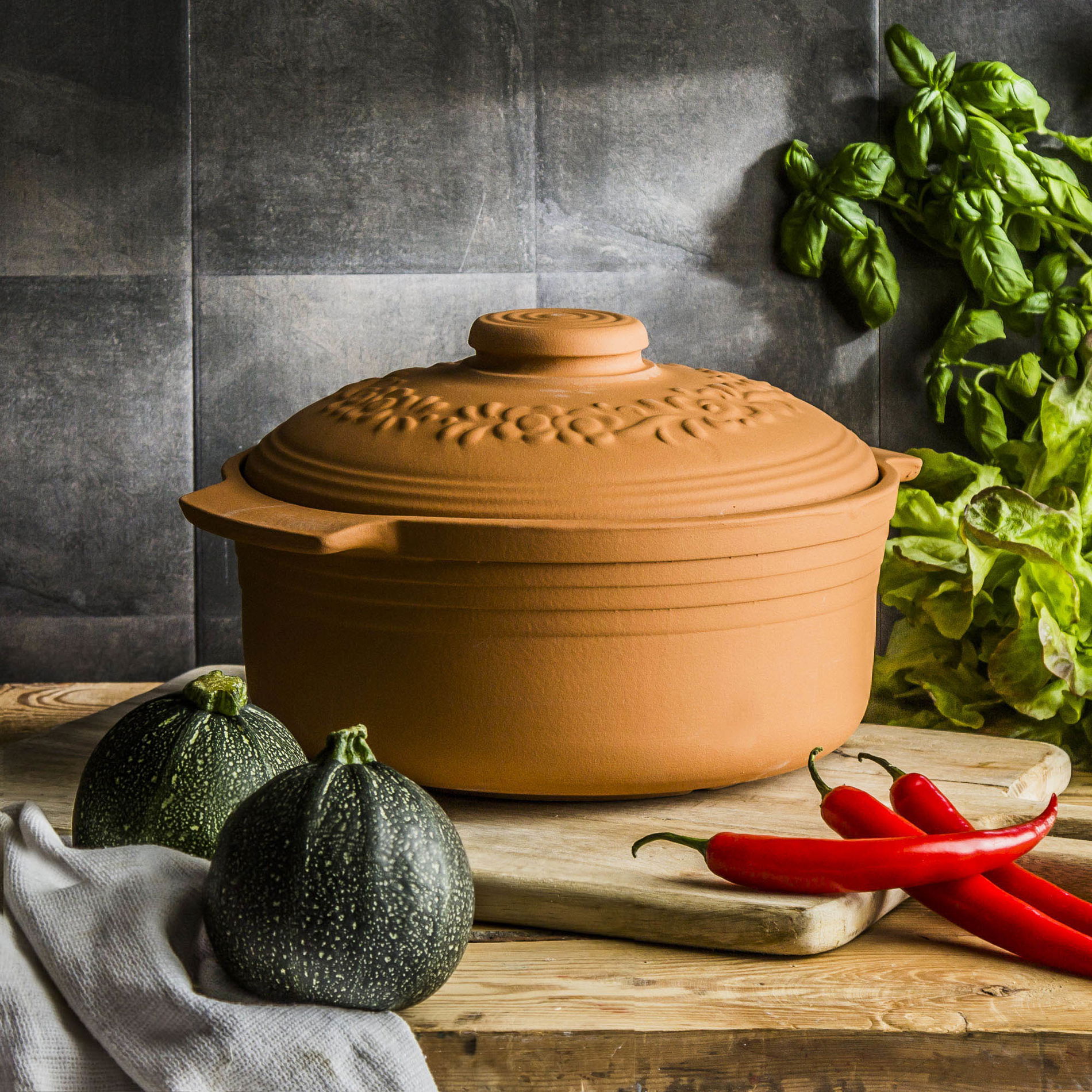 BROWIN Roman Pot 4 l - garnek rzymski z pokrywką BROWIN Roman Pot 4 l - garnek rzymski z pokrywką