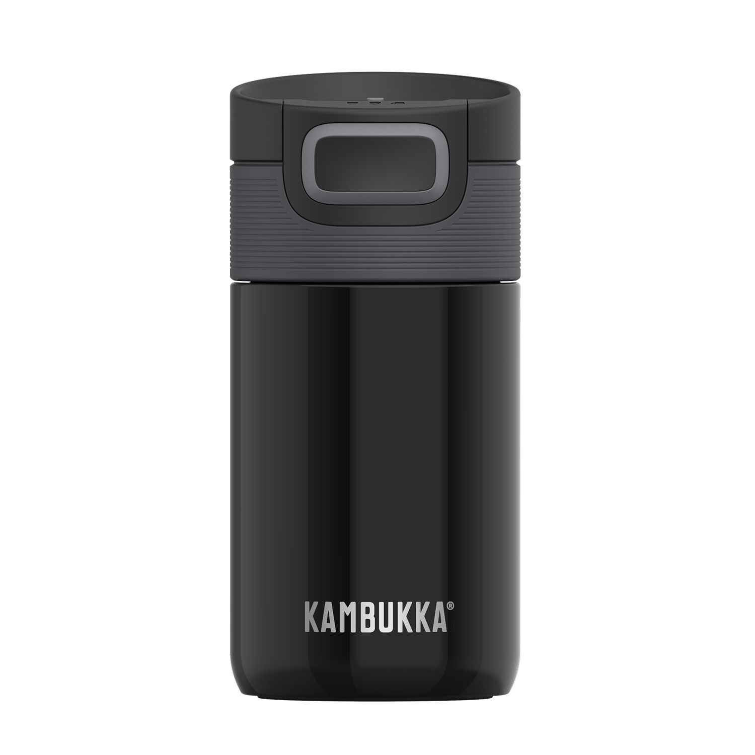 KAMBUKKA Etna Pitch Black 300 ml čierny - termo pohár z nerezovej ocele
