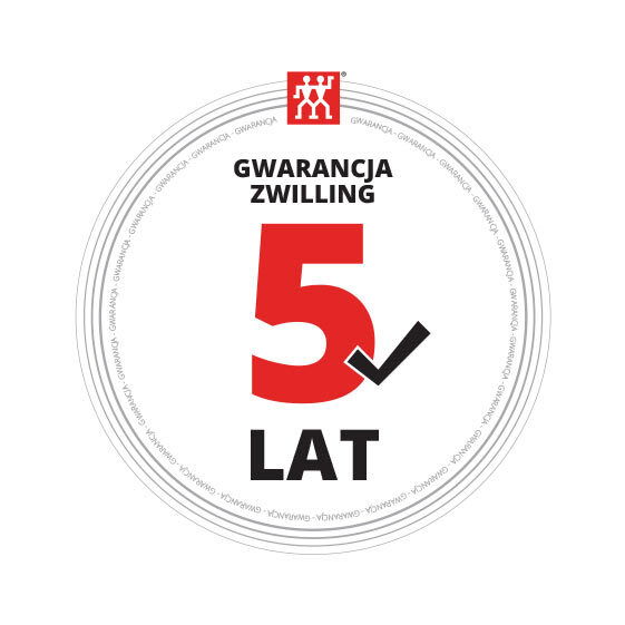 Gwarancja Zwilling 5 lat Gwarancja Zwilling 5 lat