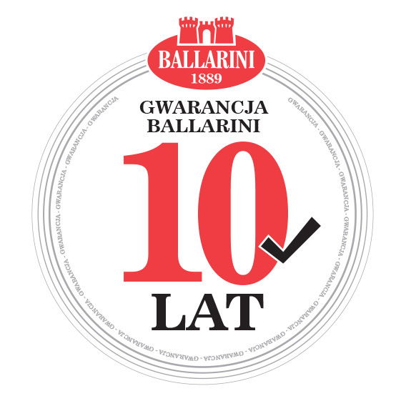 Gwarancja BALLARINI Gwarancja BALLARINI