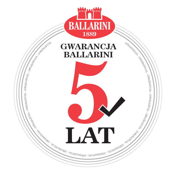 Gwarancja BALLARINI Gwarancja BALLARINI