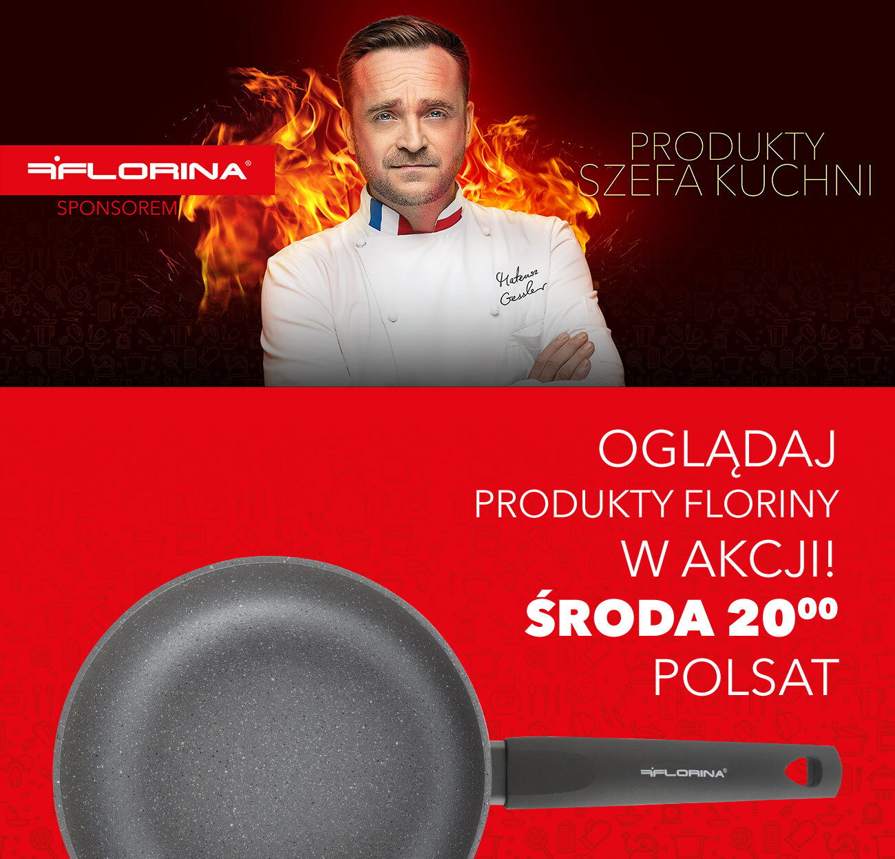 Mateusz Gessler ambasadorem marki Florina Mateusz Gessler ambasadorem marki Florina