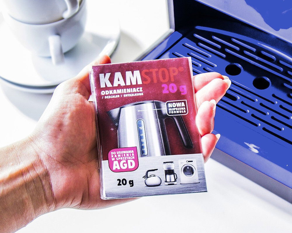 Odkamieniacz w proszku do czajnika lub ekspresu SEDAN FRESH KAMSTOP 20 g