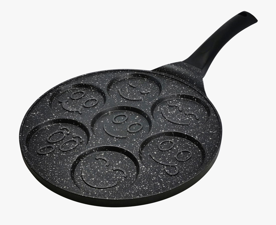 Patelnia do jajek i placuszków nieprzywierająca GRANDE FACE 27 cm Patelnia do jajek i placuszków nieprzywierająca GRANDE FACE 27 cm