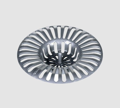 TESCOMA Presto 6 cm szare - sitko do zlewu plastikowe