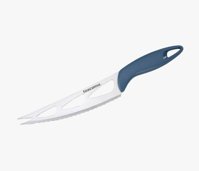 TESCOMA Presto 14 cm granatowy - nóż do sera ze stali nierdzewnej
