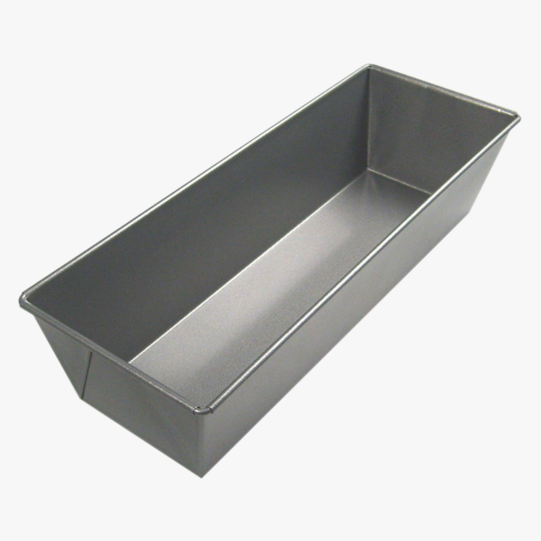 DE BUYER Permet 25 x 10,8 cm szara - keksówka / forma do pieczenia chleba i pasztetu stalowa