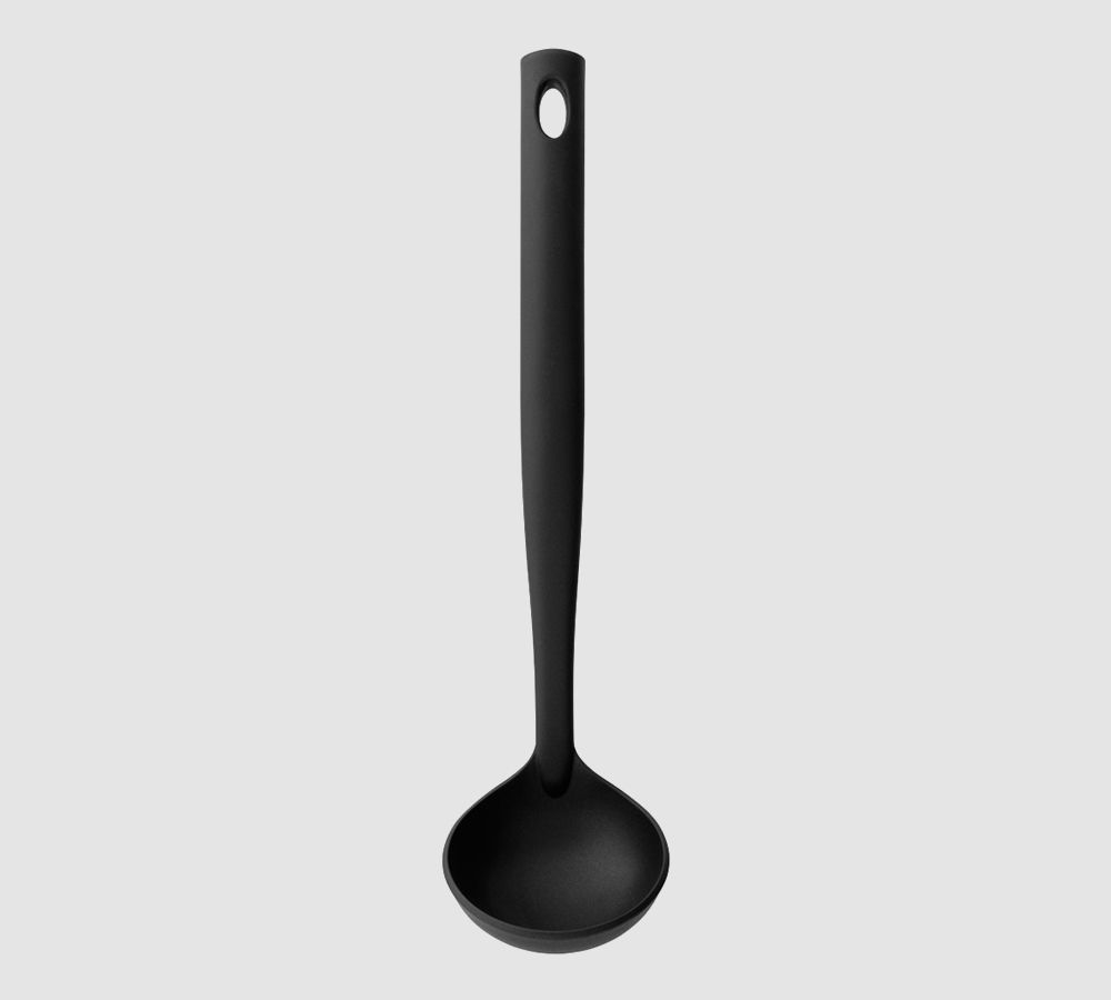 BRABANTIA Black Line czarna - nabierka / łyżka do sosu nylonowa