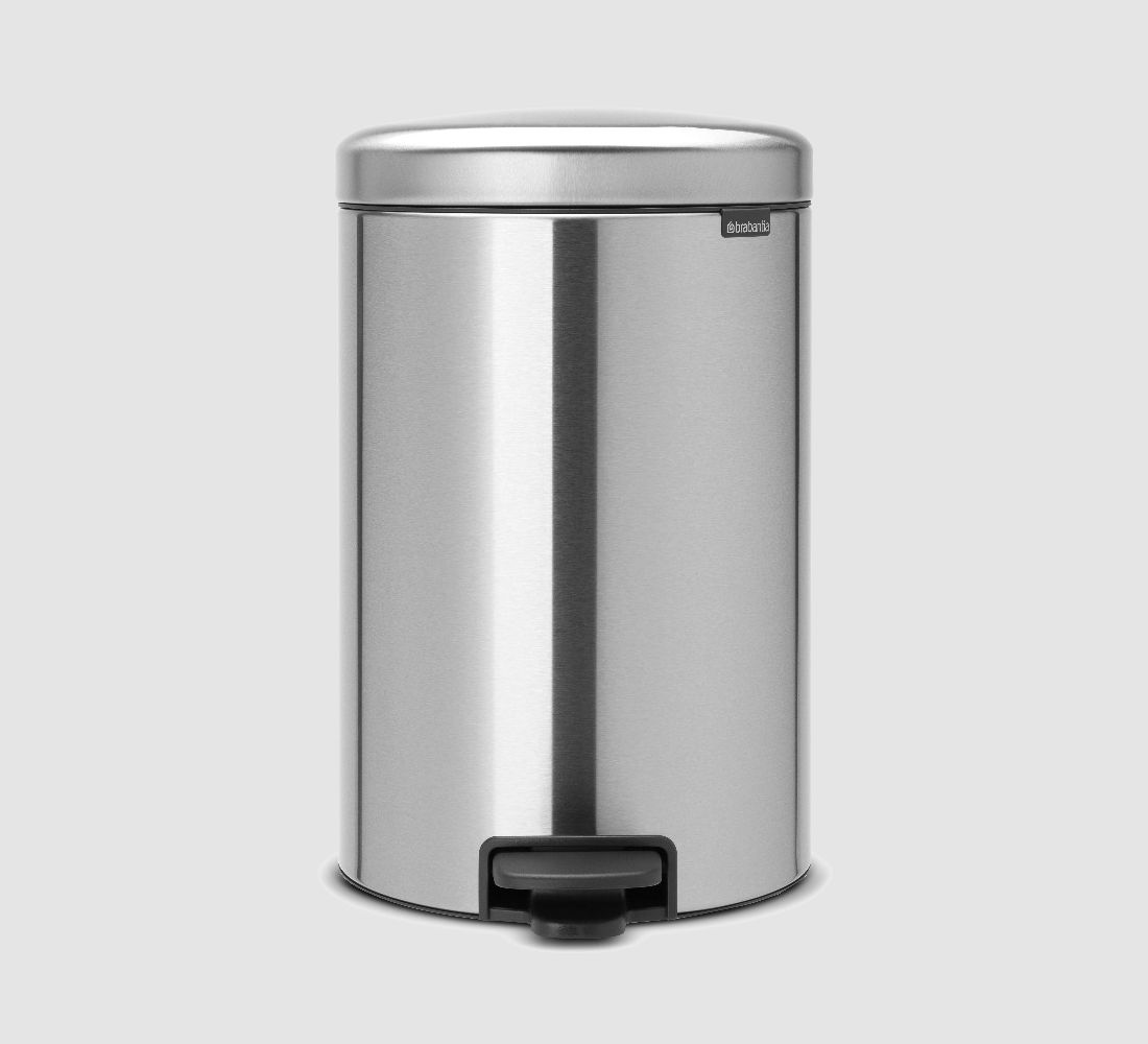 BRABANTIA Newicon 20 l - kosz na śmieci ze stali nierdzewnej z pedałem BRABANTIA Newicon 20 l - kosz na śmieci ze stali nierdzewnej z pedałem