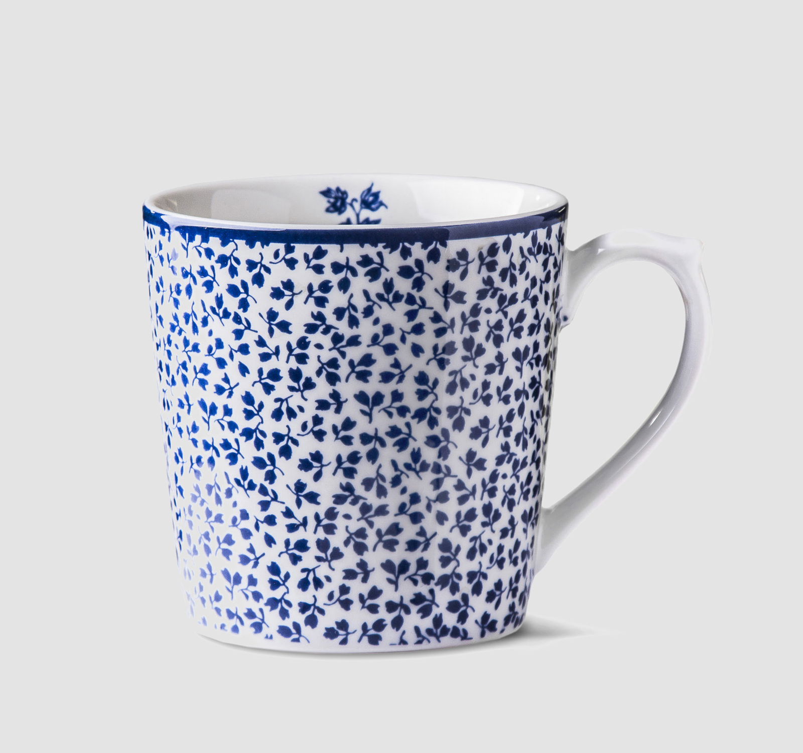 Kubek porcelanowy LAURA ASHLEY FLORIS BIAŁY 250 ml