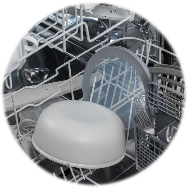Miska MEPAL Cirqula Nordic White 0,5 l biała - zmywarka