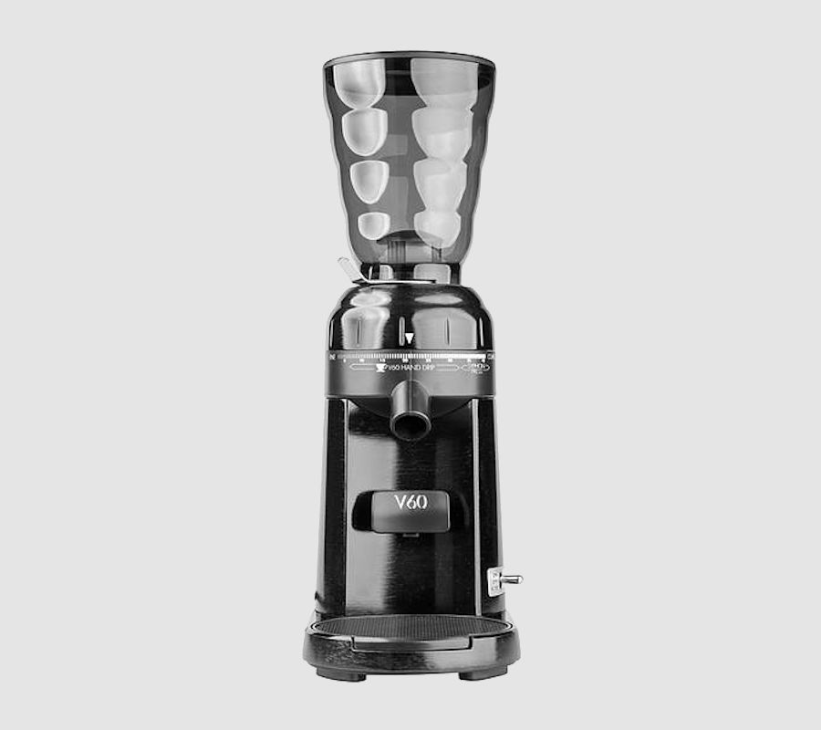 HARIO V60 Electric Coffee Grinder 39 cm czarny - młynek do kawy elektryczny stalowy