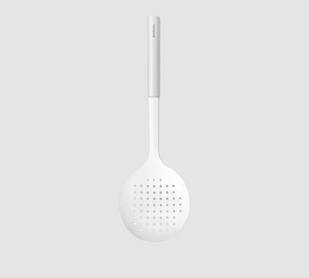 BRABANTIA Profile 35,3 cm - łyżka cedzakowa / szumówka ze stali nierdzewnej
