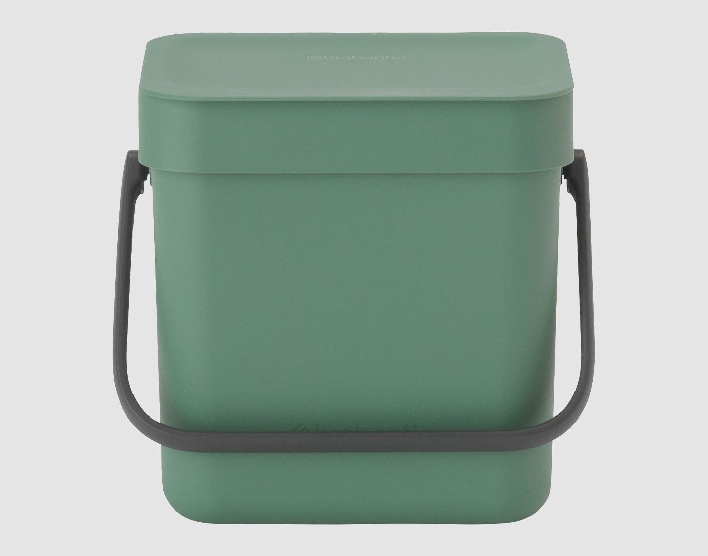 BRABANTIA Sort&Go 3 l ciemnozielony - kosz na śmieci plastikowy BRABANTIA Sort&Go 3 l ciemnozielony - kosz na śmieci plastikowy