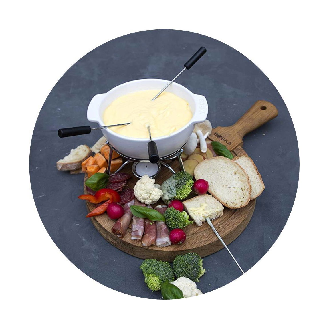 Zestaw do fondue ceramiczny BOSKA Party