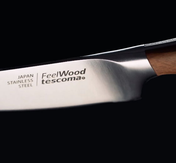 Nóż uniwersalny ze stali nierdzewnej TESCOMA Feelwood Nóż uniwersalny ze stali nierdzewnej TESCOMA Feelwood