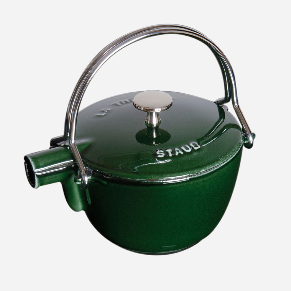 STAUB Tea 1,15 l zielony - czajnik żeliwny emaliowany STAUB Tea 1,15 l zielony - czajnik żeliwny emaliowany