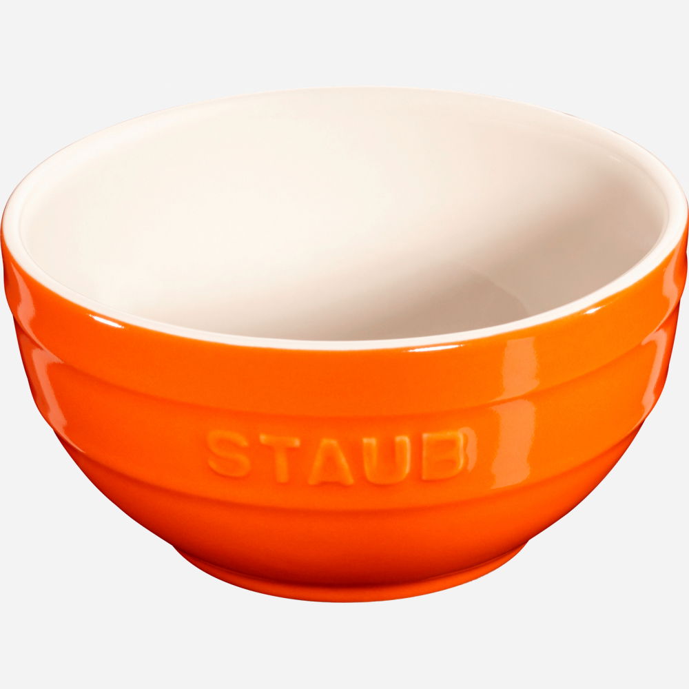 STAUB Serving 0,4 l pomarańczowa - miska kuchenna ceramiczna STAUB Serving 0,4 l pomarańczowa - miska kuchenna ceramiczna