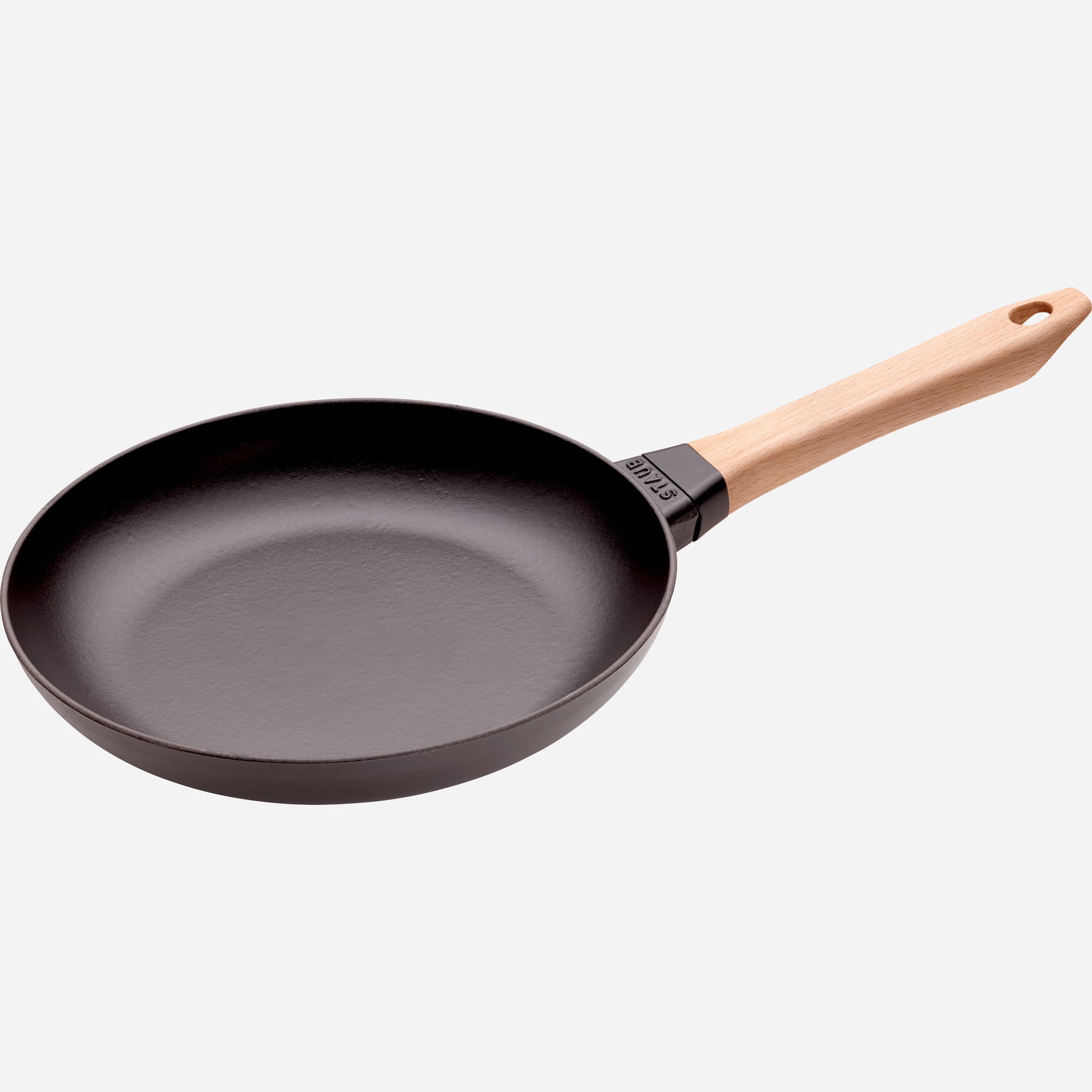 STAUB Frying Pan 26 cm czarna - patelnia żeliwna