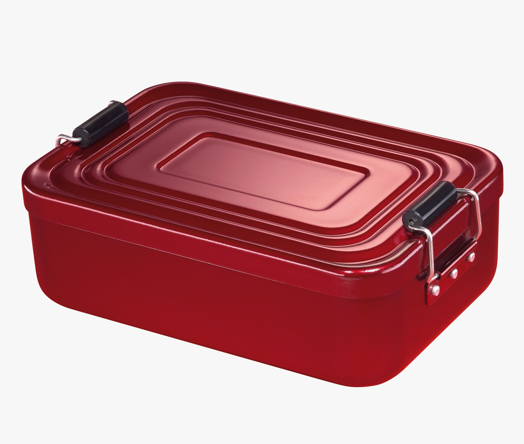 Lunch box aluminiowy z separatorem Lunch box aluminiowy z separatorem