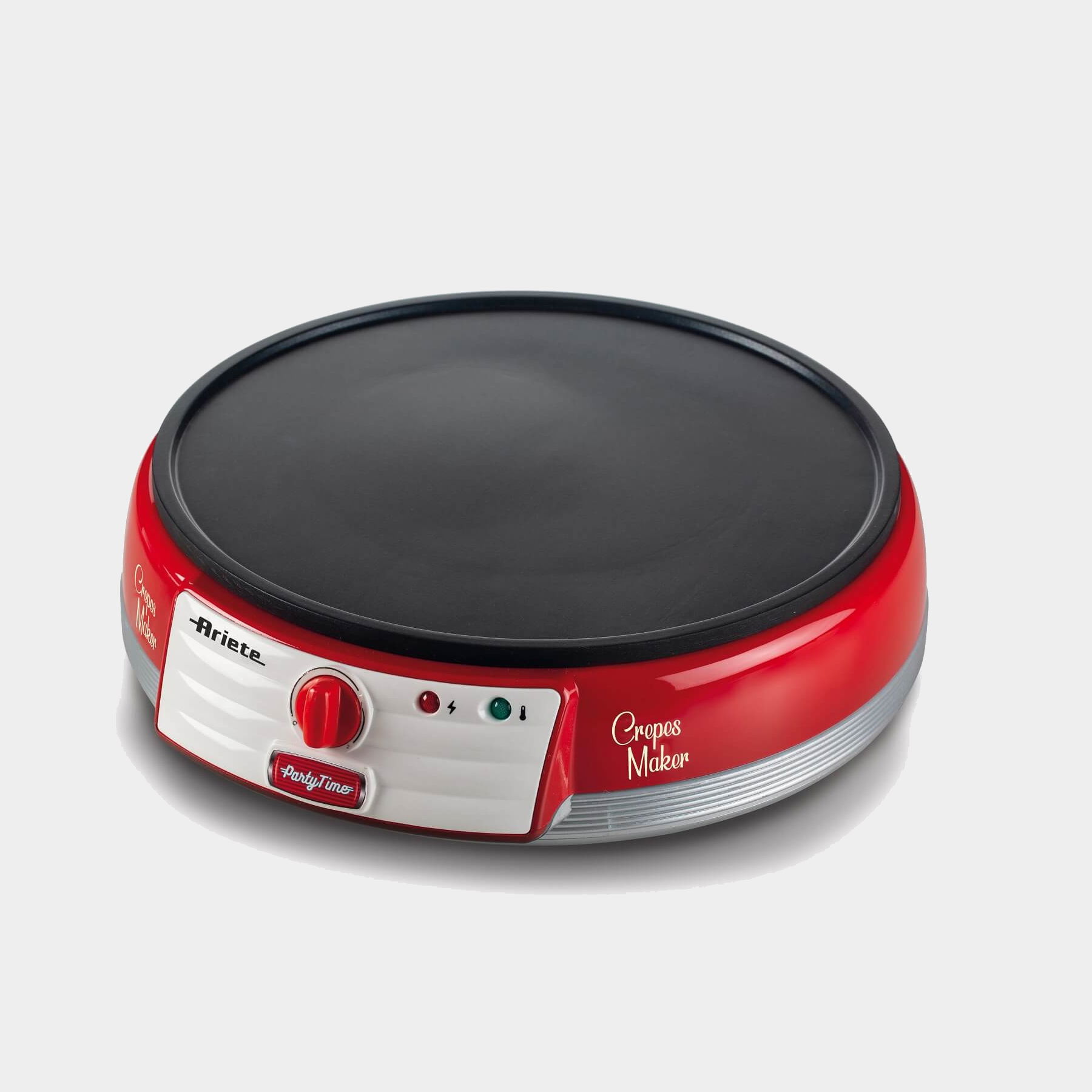 ARIETE Party Time Crepes Maker 1000 W czerwona - naleśnikarka ARIETE Party Time Crepes Maker 1000 W czerwona - naleśnikarka