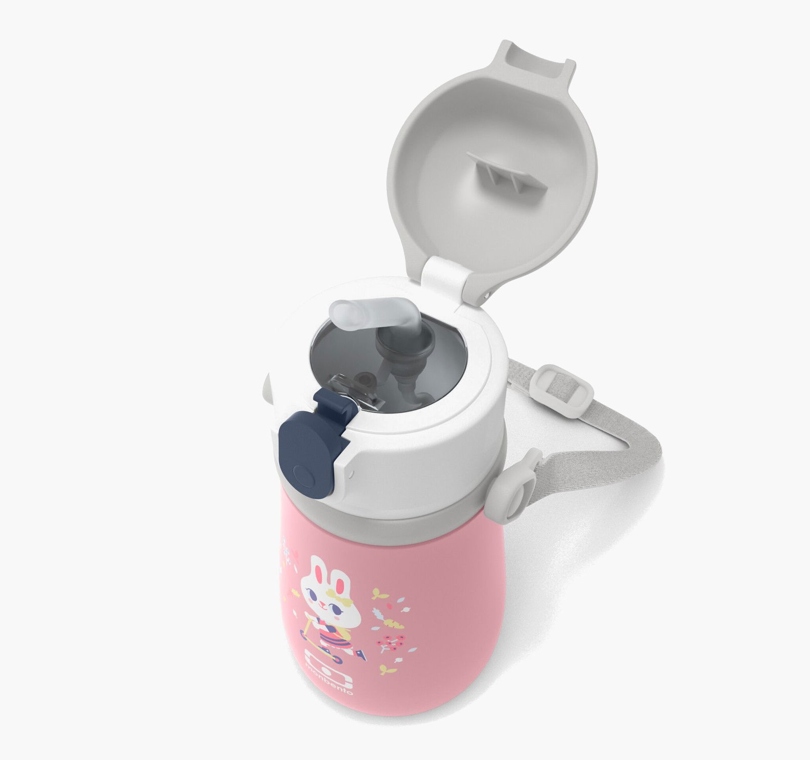 MONBENTO Stram Bunny 0,36 l - butelka termiczna MONBENTO Stram Bunny 0,36 l - butelka termiczna