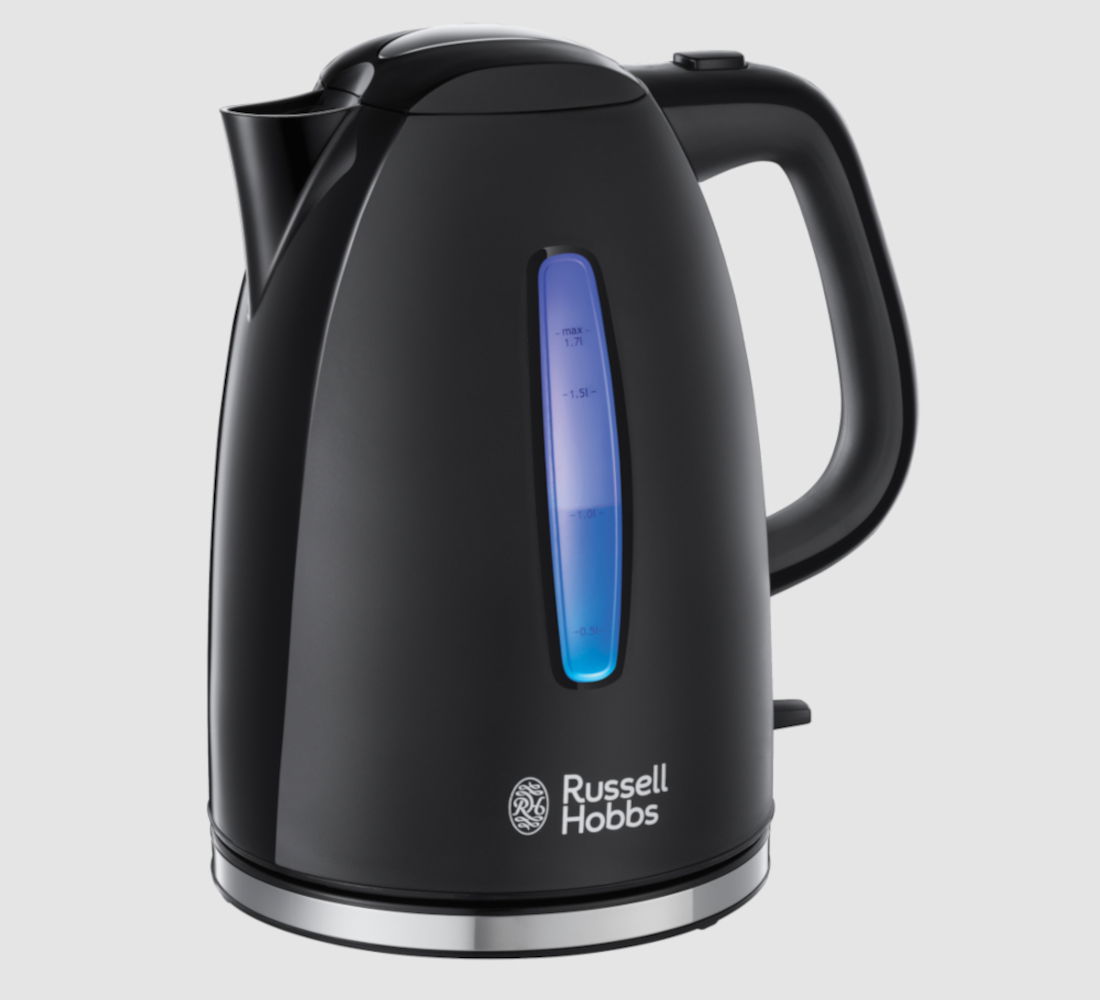 RUSSELL HOBBS Textures Plus 1,7 l czarny - czajnik elektryczny bezprzewodowy RUSSELL HOBBS Textures Plus 1,7 l czarny - czajnik elektryczny bezprzewodowy