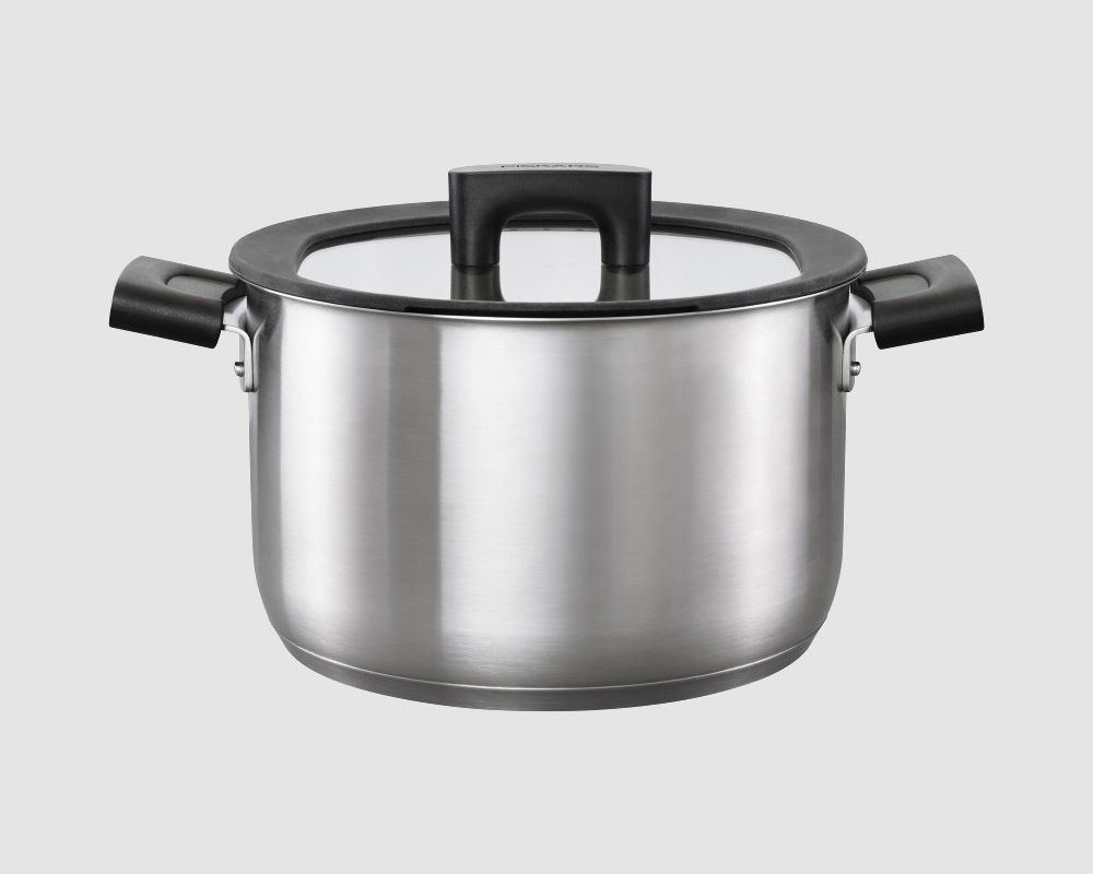 FISKARS Hard Face 3,5 l - garnek ze stali nierdzewnej z pokrywką
