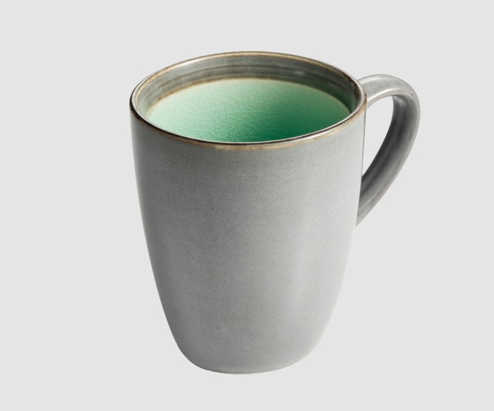 TESCOMA Emotion 440 ml zielony - kubek ceramiczny