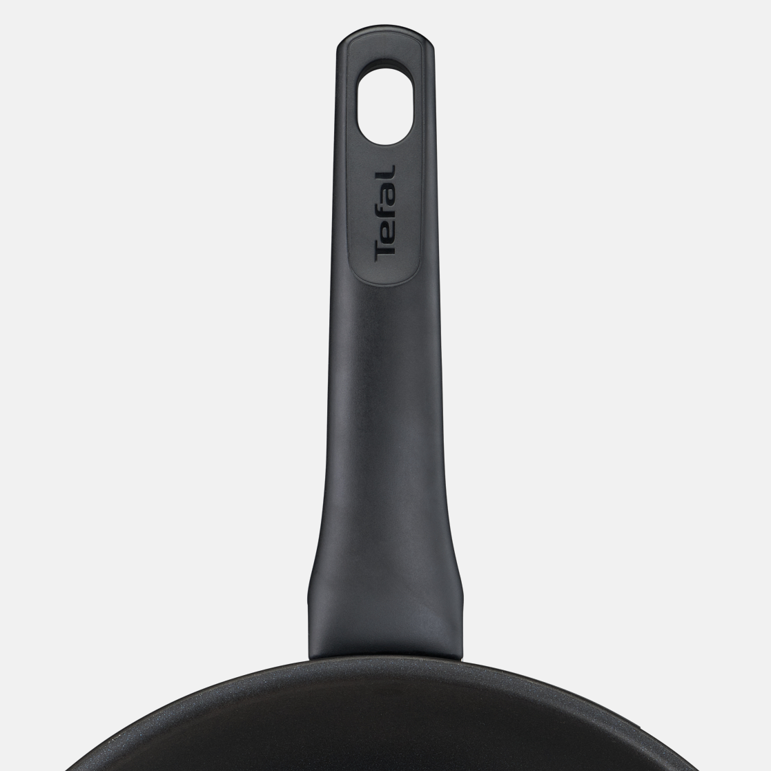 TEFAL Black Stone 26 cm czarna - uchwyt TEFAL Black Stone 26 cm czarna - uchwyt