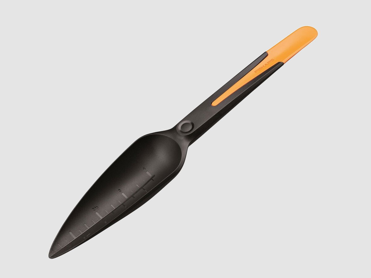 FISKARS Solid Seed Planting Trowel czarna - łopatka ogrodowa do sadzenia nasion FISKARS Solid Seed Planting Trowel czarna - łopatka ogrodowa do sadzenia nasion