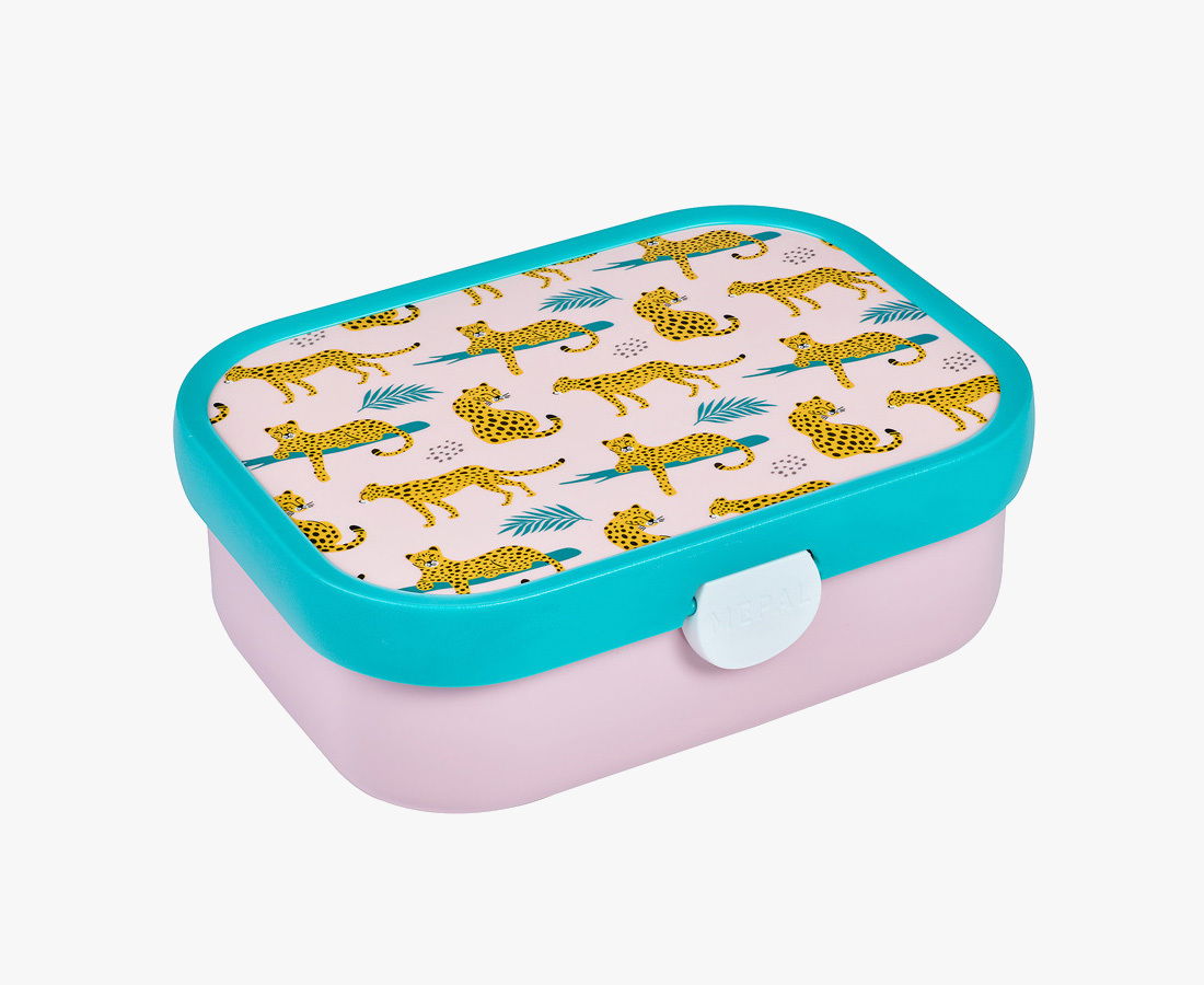 MEPAL Campus Leopard 0,75 l jasnoróżowa - śniadaniówka / pojemnik na kanapki plastikowy MEPAL Campus Leopard 0,75 l jasnoróżowa - śniadaniówka / pojemnik na kanapki plastikowy