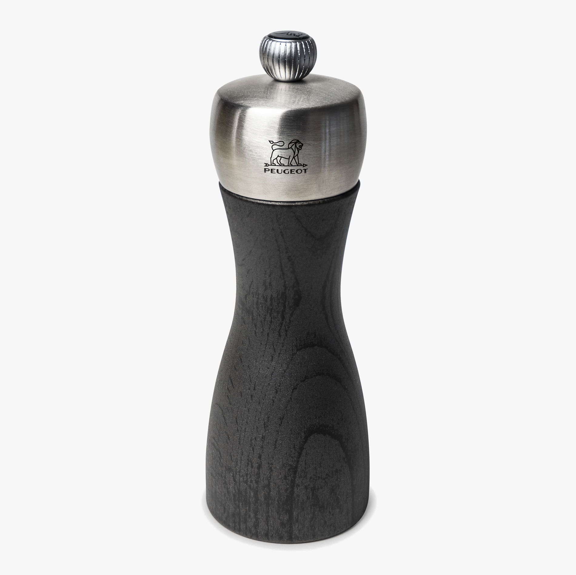 PEUGEOT Fidji 15 cm grafitowy - młynek do soli drewniany ręczny PEUGEOT Fidji 15 cm grafitowy - młynek do soli drewniany ręczny