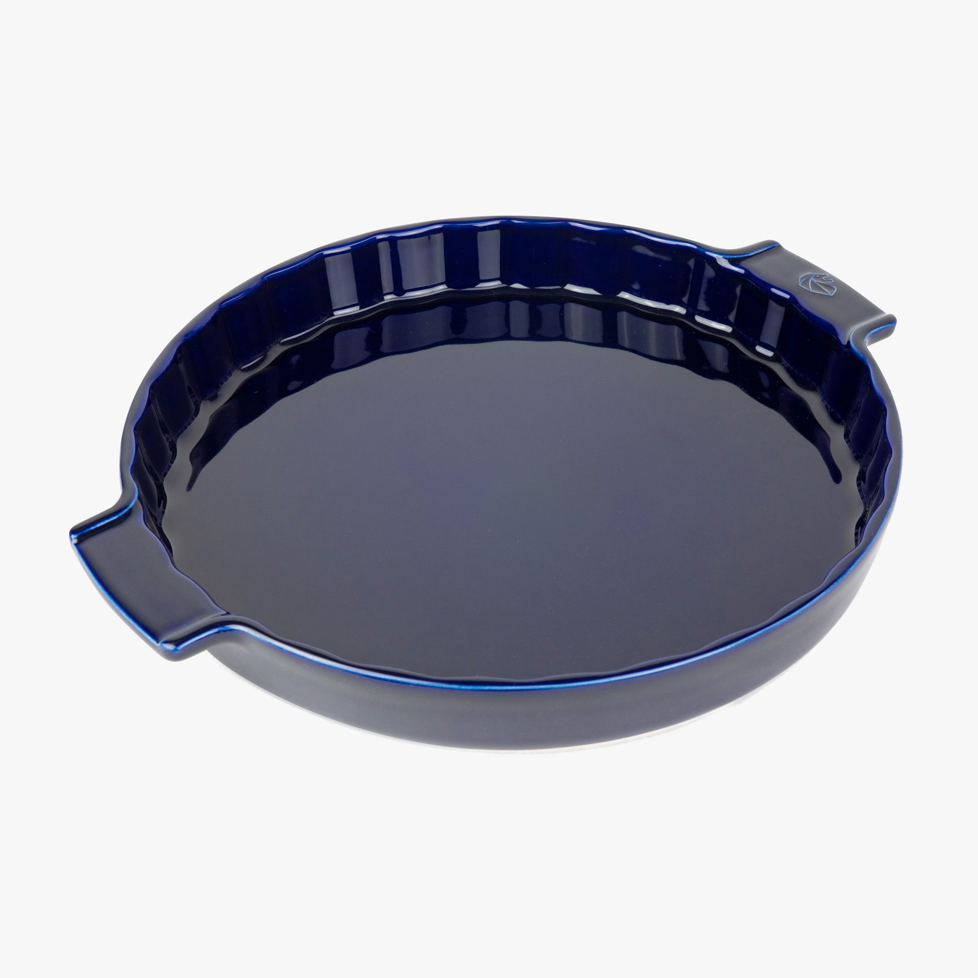 PEUGEOT Appolia 30 cm niebieska - forma do pieczenia tarty porcelanowa