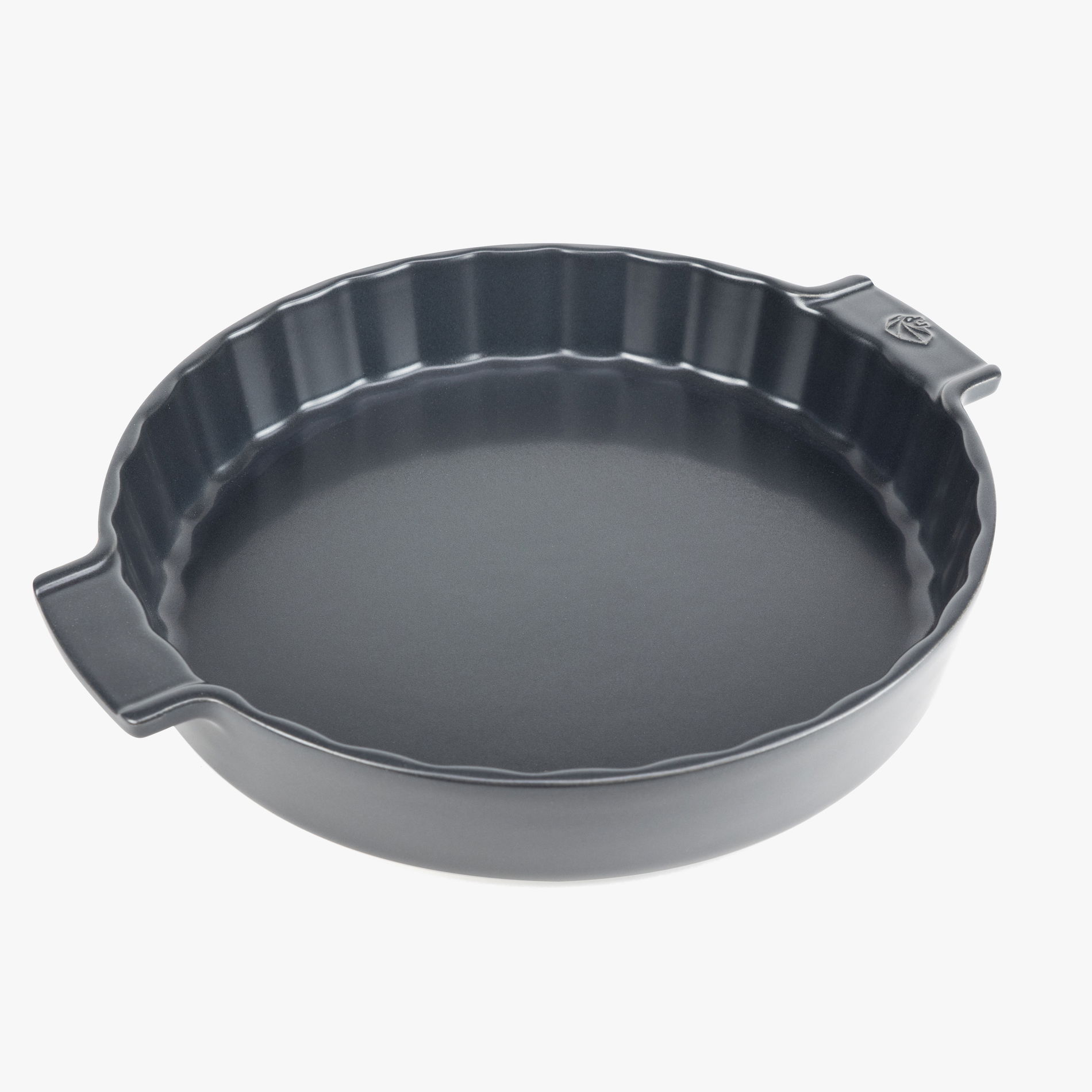 PEUGEOT Appolia 28 cm szara - forma do pieczenia tarty porcelanowa