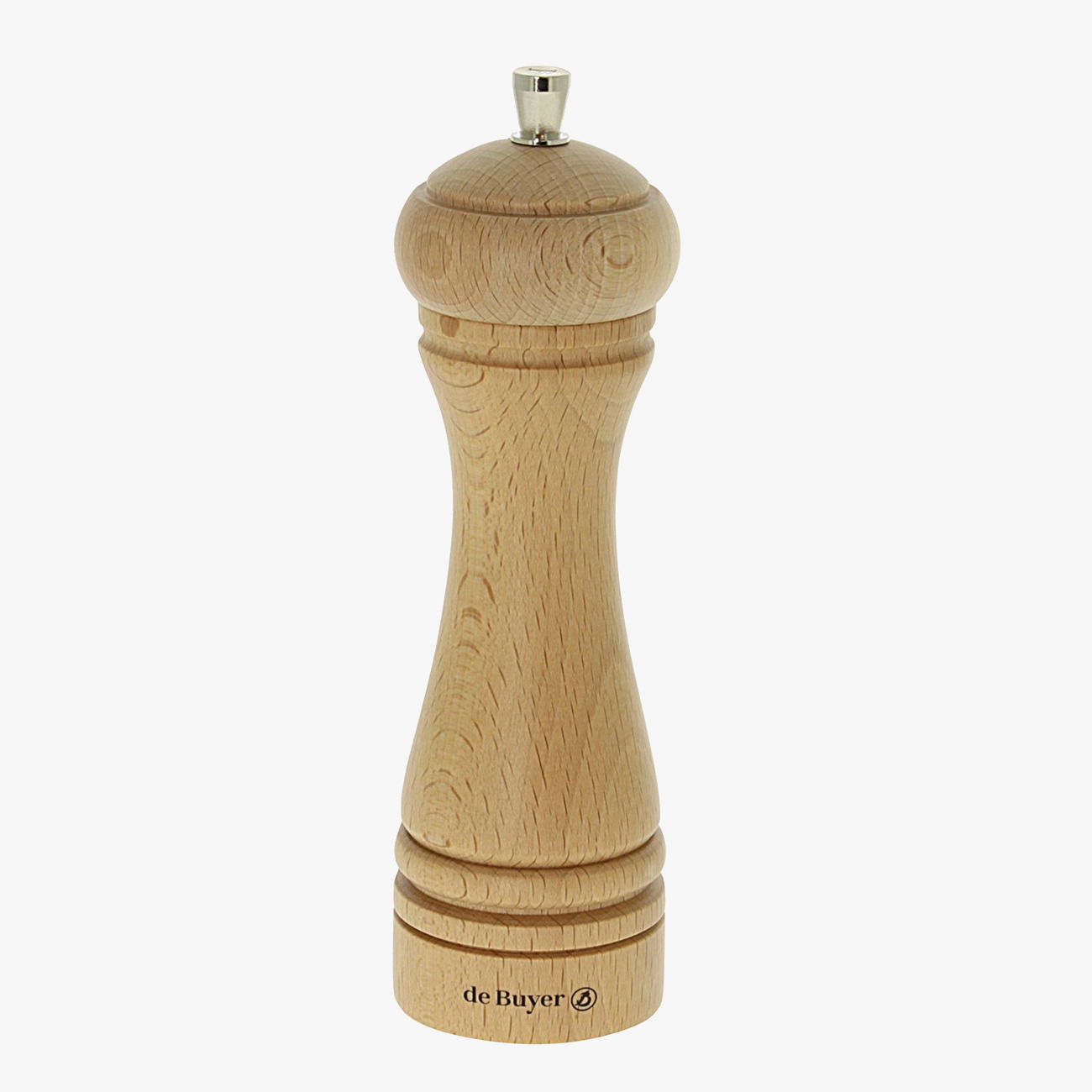 DE BUYER Java 18 cm brązowy - młynek do soli drewniany ręczny DE BUYER Java 18 cm brązowy - młynek do soli drewniany ręczny