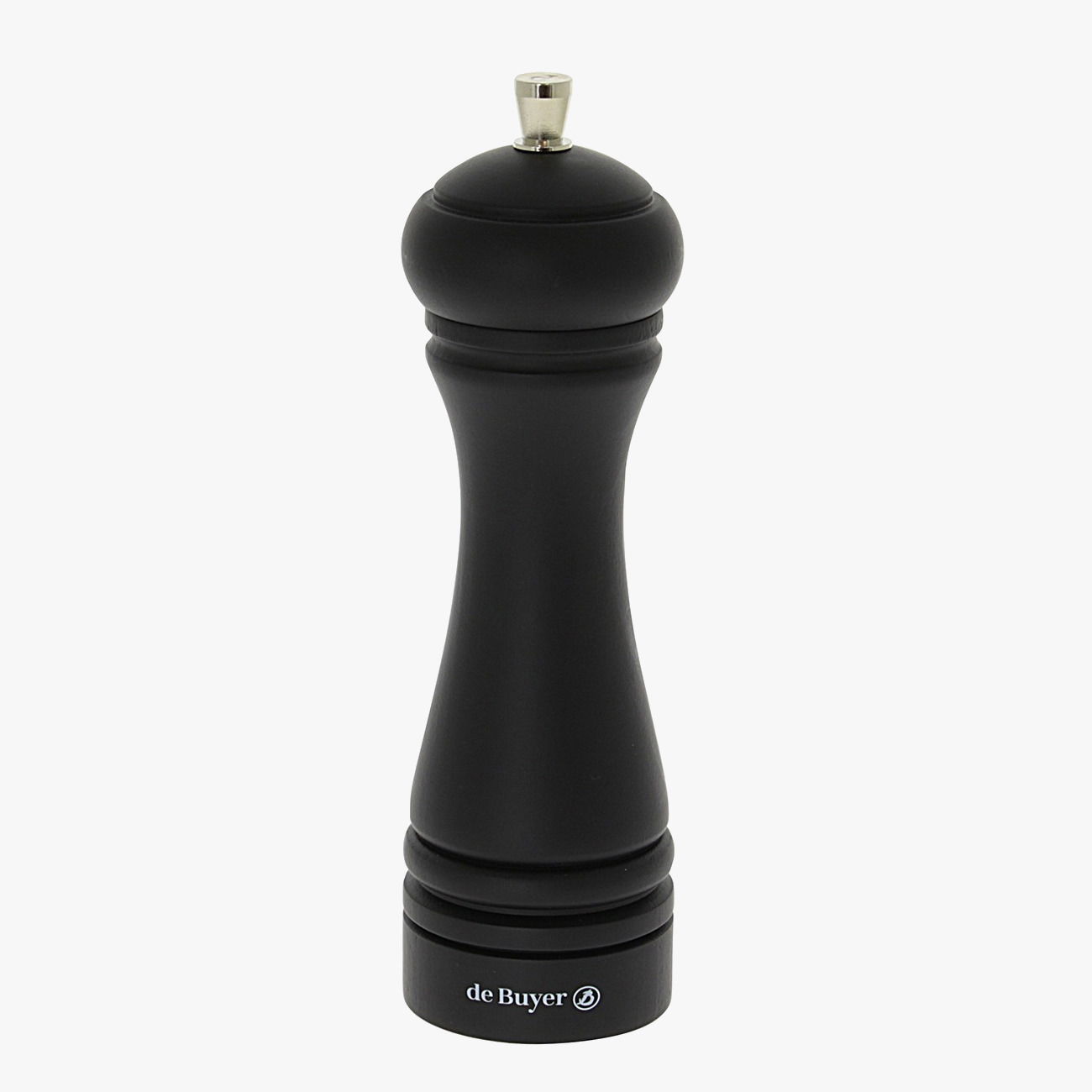 DE BUYER Java 18 cm czarny - młynek do soli drewniany ręczny DE BUYER Java 18 cm czarny - młynek do soli drewniany ręczny