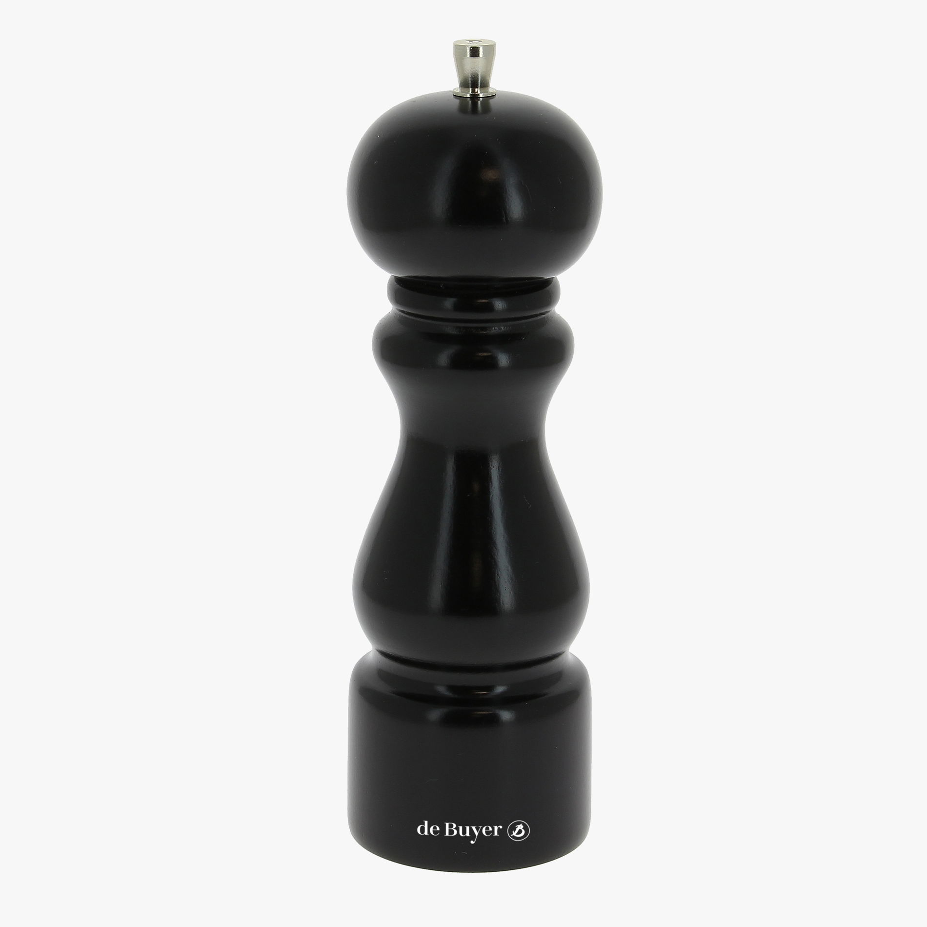 DE BUYER Rumba 20 cm czarny - młynek do soli drewniany ręczny DE BUYER Rumba 20 cm czarny - młynek do soli drewniany ręczny