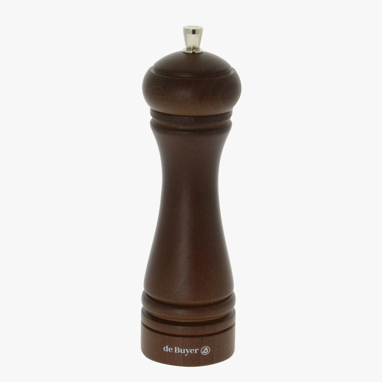 DE BUYER Java 18 cm ciemnobrązowy - młynek do soli drewniany ręczny DE BUYER Java 18 cm ciemnobrązowy - młynek do soli drewniany ręczny