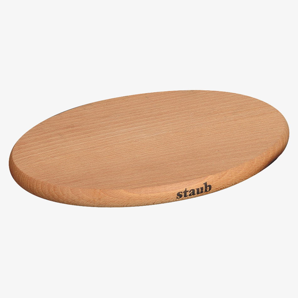 STAUB Heavy 15 x 11 cm - podkładka pod garnek magnetyczna drewniana