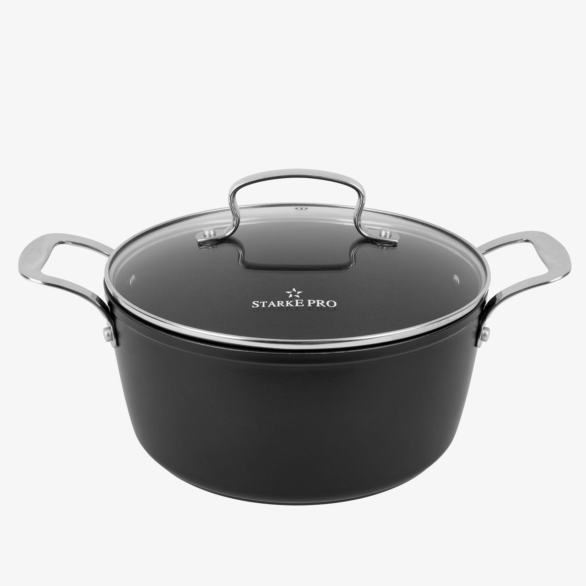 Garnek aluminiowy z pokrywką STARKE PRO TARRY 4,2 l Garnek aluminiowy z pokrywką STARKE PRO TARRY 4,2 l